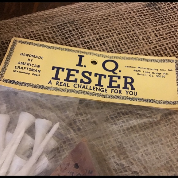 Venture vintage 1975 IQ Tester - Picture 2 of 5